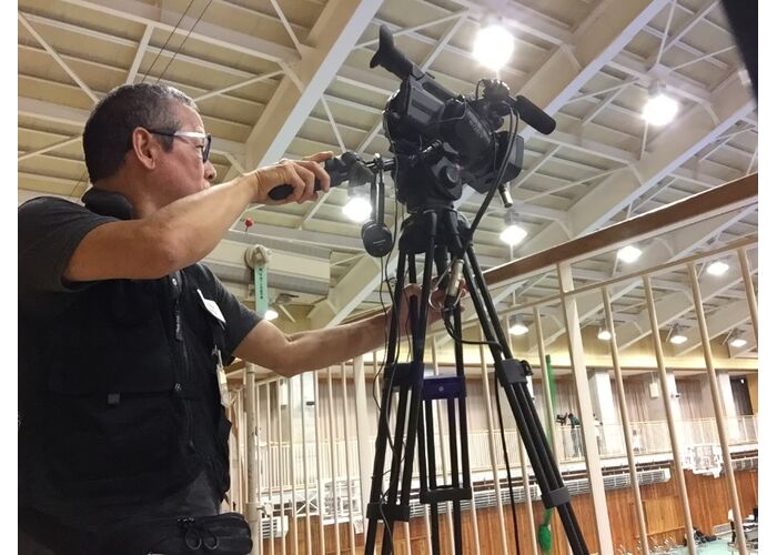 小学校音楽発表会などの撮影風景