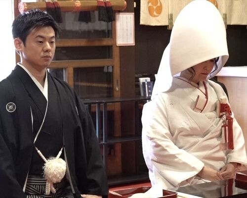 神前で挙式